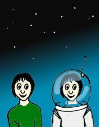 Die Astronautin und ihre Schwester
